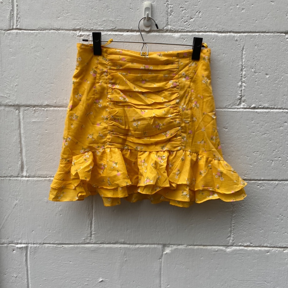 Urban Outfitters Yellow Skirt